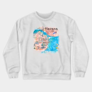 Havana, Cuba Crewneck Sweatshirt